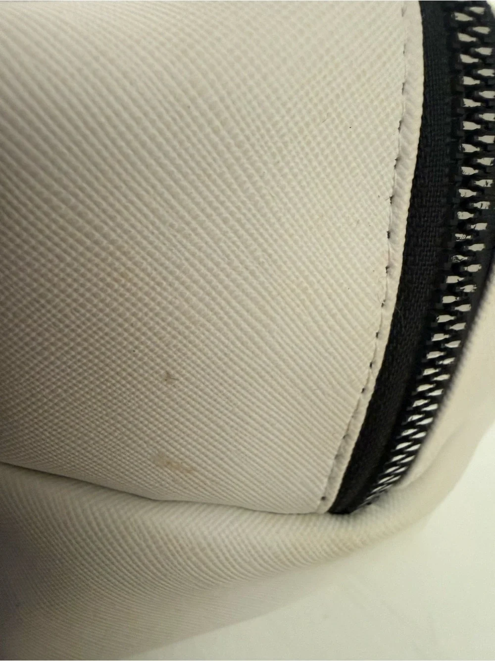 Rae Dunn White Cosmetic Bags Set of Two- 